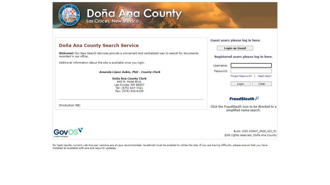 Welcome to Dona Ana County